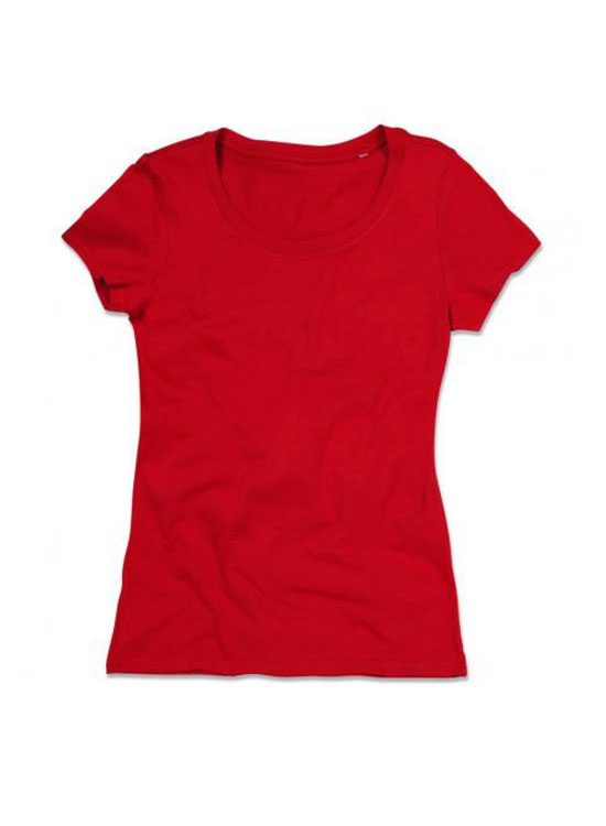Camiseta-Janet-ROJA | camisetasecologicas.es